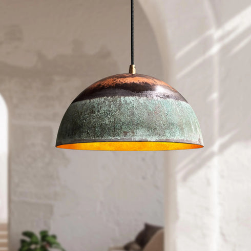 Transform your interior with a stunning Art of handmade trio copper dome set