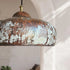 Add rustic character to your room with an Art of handmade distressed copper light.