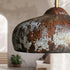 Add rustic character to your room with an Art of handmade distressed copper light.
