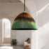 Elevate your interior style with an Art of handmade patina dome light
