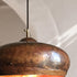 Infuse raw character into your interior with an Art of handmade rustic copper light
