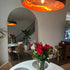 Add timeless character with a rustic Art of handmade antique copper pendant.