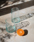 Bring historic Marrakech cafe charm to your table with our authentic Moroccan Beldi glass.