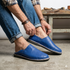 Experience authentic all-day durability with our handmade Moroccan Berber leather slippers.