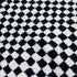 Black and White Checkered Rug, Moroccan Wool Rug, Handmade Berber Area Rug, Checkerboard Carpet