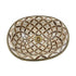 Anchor your luxury bathroom vanity with our Art of handmade brass pattern sink.