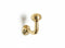 Handmade minimalist brass wall hook for modern home decor