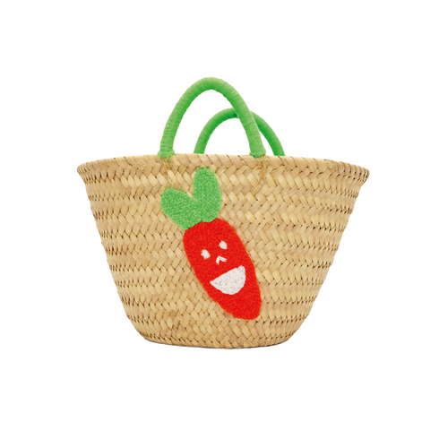 Carrot Straw Tote For Kids – Custom Gift For Boys & Girls