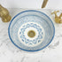 Illuminate your vanity with an Art of handmade ceramic round sink.