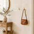 Handmade minimalist brass wall hook for modern home decor