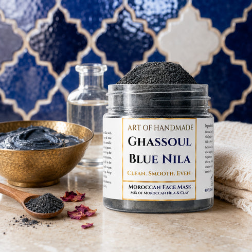 Moroccan Ghassoul & Blue Nila