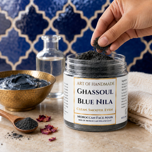 Moroccan Ghassoul & Blue Nila
