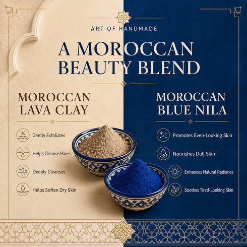 Moroccan Ghassoul & Blue Nila