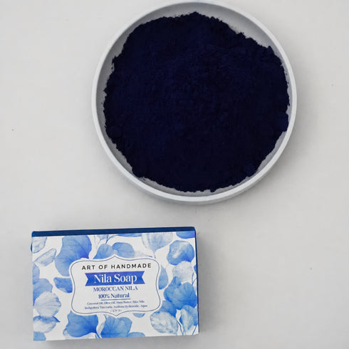 Authentic Moroccan Blue Nila Soap