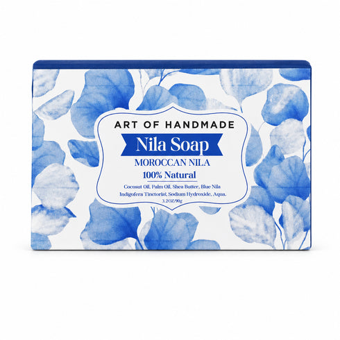 Authentic Moroccan Blue Nila Soap