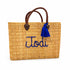 Woven Straw Beach Tote Bag – Handmade Raffia Shopping & Summer Bag