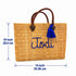 Woven Straw Beach Tote Bag – Handmade Raffia Shopping & Summer Bag