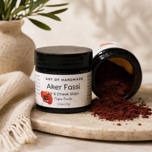 Aker Fassi Flakes – Traditional Moroccan Lip & Cheek Stain