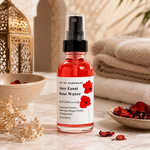Moroccan Rose Water – Perfect for Aker Fassi