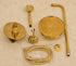 Handcrafted Brass Shower System with Rainfall Showerhead, Hand Shower & Concealed Mixer