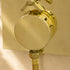 Polished Brass Rain Shower Head – Classic Wall-Mounted Shower Fixture