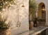 Handcrafted Copper & Brass Outdoor Shower System – Rainfall Shower