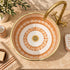 Sahara Weave Ceramic Vessel Sink – Terracotta & Cream Moroccan Basin