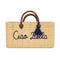 Ciao Bella Large Woven Straw Beach Tote Bag – Handmade Raffia Shopping & Summer Bag