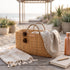 Large Handwoven Wicker Basket with Handles – Natural Rattan Storage & Home Décor Basket