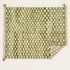 Green Checkered Rug, Moroccan Wool Rug, Handmade Berber Area Rug, Sage Ivory Checkerboard Carpet