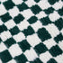 Green Checkered Rug, Moroccan Wool Rug, Berber Rug, Checkerboard Area Rug, Green White Carpet