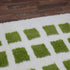Green Moroccan Rug, Cream Geometric Rug, Handmade Berber Area Rug, Olive Green Carpet