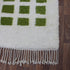 Green Moroccan Rug, Cream Geometric Rug, Handmade Berber Area Rug, Olive Green Carpet