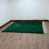 Green Moroccan Wool Rug, Geometric Berber Rug, Ivory Line Handmade Area Carpet, Modern Beni Ourain Rug