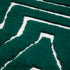 Green Moroccan Wool Rug, Geometric Berber Rug, Ivory Line Handmade Area Carpet, Modern Beni Ourain Rug