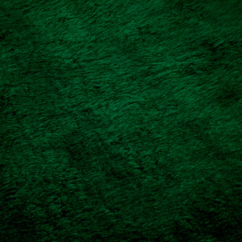 Green Moroccan Wool Rug, Solid Emerald Berber Rug, Handmade Plush Area Carpet, Minimalist Beni Ourain Rug