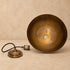Hand-Hammered Antique Brass Dome Pendant Light – Moroccan Ceiling Lamp