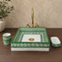 Hand-Painted Moroccan authentic Square Ceramic Vessel Sink
