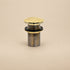 Moroccan Handcrafted Brass Pop-Up Sink Drain Stopper for Vessel Sinks