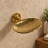 Handcrafted Engraved Brass Soap Dish – Moroccan Wall-Mounted Bathroom