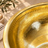 Handcrafted Brass Kitchen Sink Basket Strainer Drain with Removable Filter