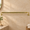 Handcrafted Engraved Solid Brass Towel Bar