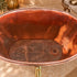 Handcrafted moroccan Hammered Copper Freestanding Soaking Bathtub