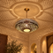 Handcrafted Moroccan Brass Pendant Light – Pierced Metal Ceiling Lamp