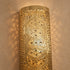 Handcrafted Moroccan Brass Wall Sconce – Pierced Decorative Metal Light