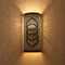 Handcrafted Moroccan Brass Wall Sconce – Pierced Decorative Metal Light