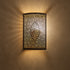 Handcrafted Moroccan Brass Wall Sconce – Pierced Metal Decorative Wall Light