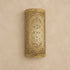Handcrafted Moroccan Brass Wall Sconce – Pierced Metal Wall Light