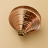 Handcrafted Moroccan Copper Lamp Canopy – Polished Ceiling Light Component