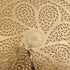 Handcrafted Moroccan Round Brass Wall Light – Pierced Metal Sconce with Decorative Shadow Effect
